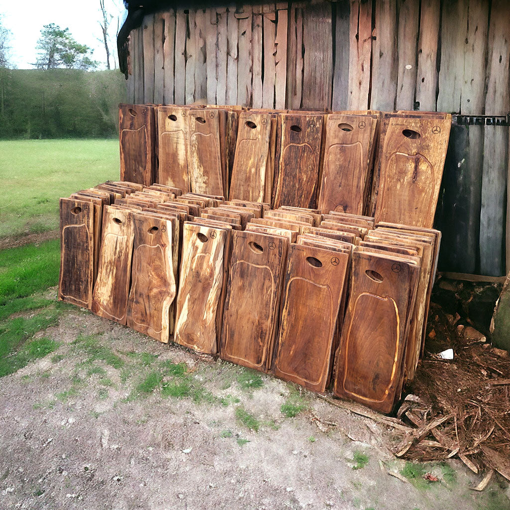 Tablas de asado personalizadas al por mayor fabricadas en madera nativa