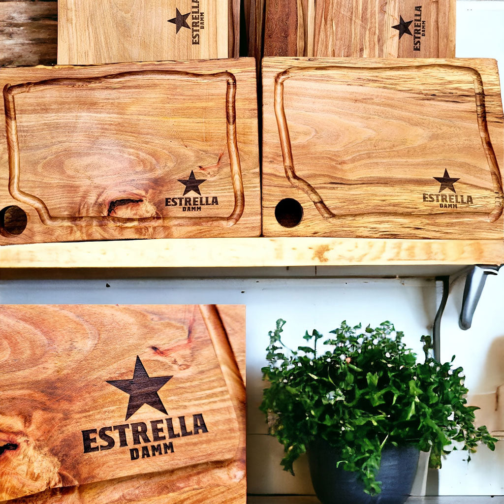 tablas de asado personalizadas