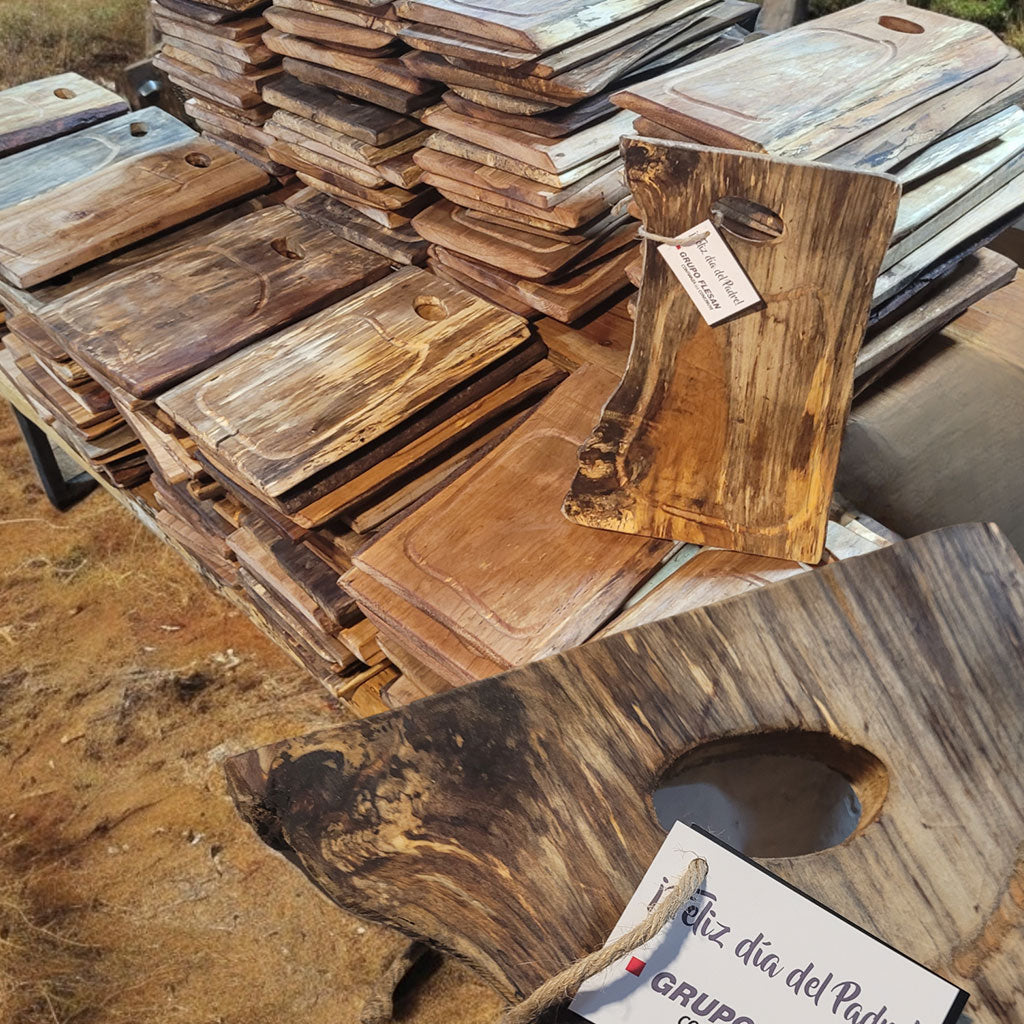 Tablas parrilleras con logo por mayor