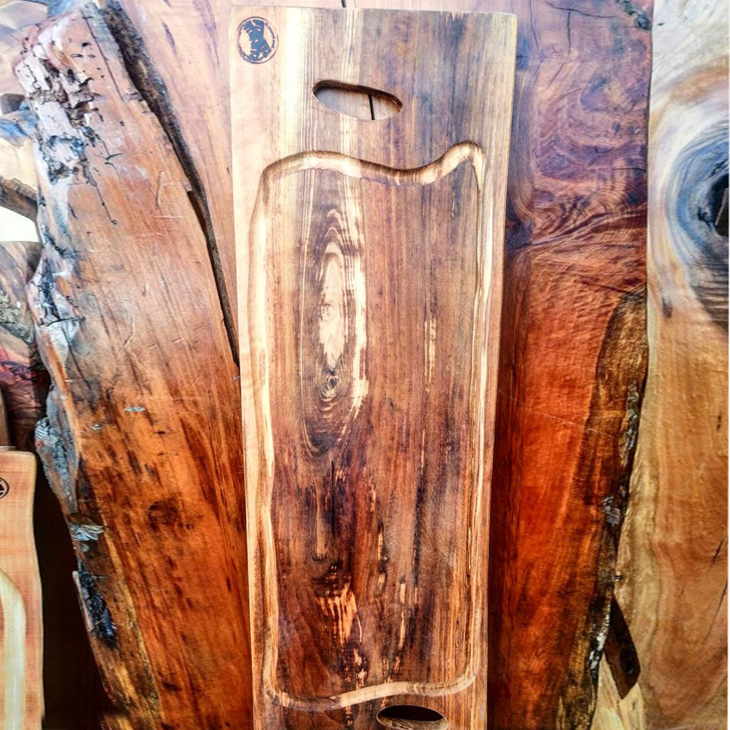 Tabla de 120 cms para asados en madera nativa