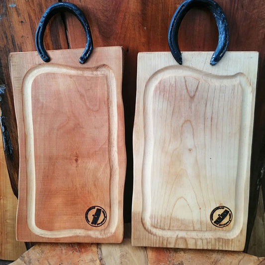 Tabla herradura madera nativa 50 cms